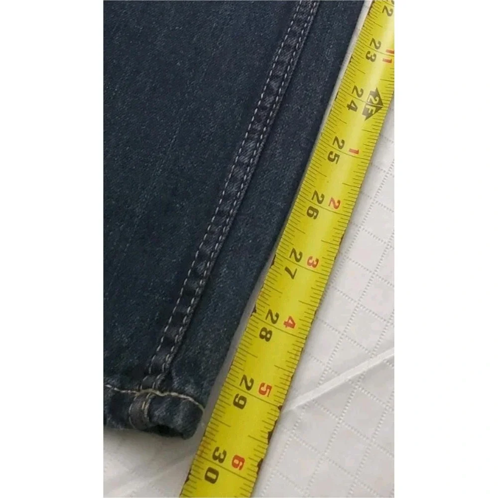 True Nation Jeans Mens 42x32 Blue Relaxed Fit Straight Leg Denim Big & Tall